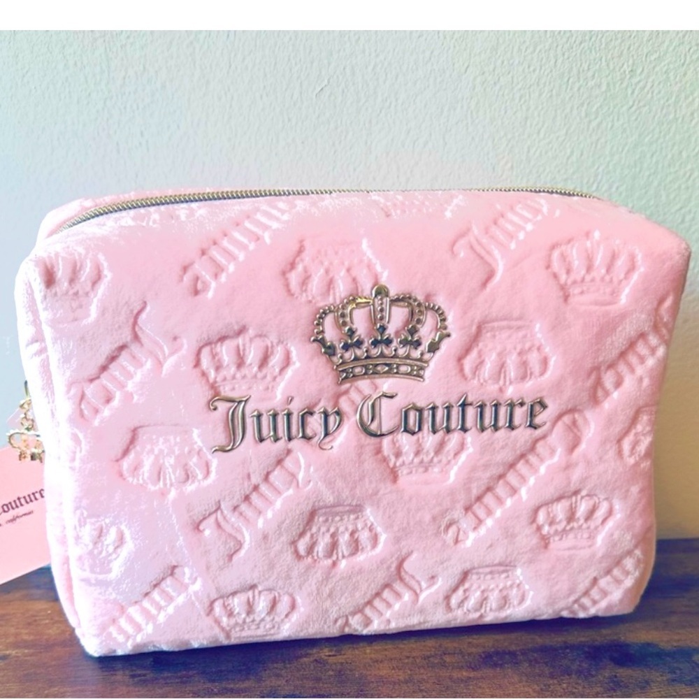 Juicy Couture Pink Cosmetic Bag - Picture 4 of 6